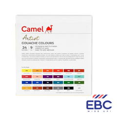CAMEL Artist Gouache Colours 24 Shades 9ml